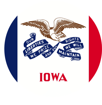 iowa state flag