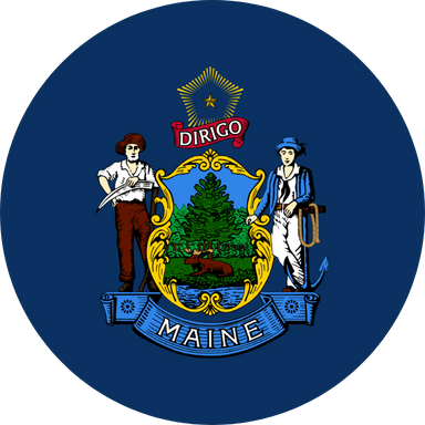 maine state flag